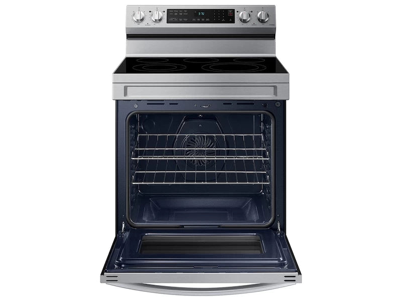 Samsung  6.3 cu. ft. Smart Freestanding Electric Range with No-Preheat Air Fry & Convection in Stainless Steel - Other (NE63A6511SSAA)