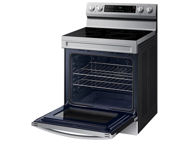 Samsung  6.3 cu. ft. Smart Freestanding Electric Range with No-Preheat Air Fry & Convection in Stainless Steel - Other (NE63A6511SSAA)