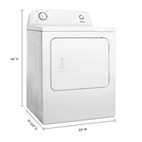 AMANA  6.5 cu. ft. Electric Dryer with Wrinkle Prevent Option - White (NED4655EW)