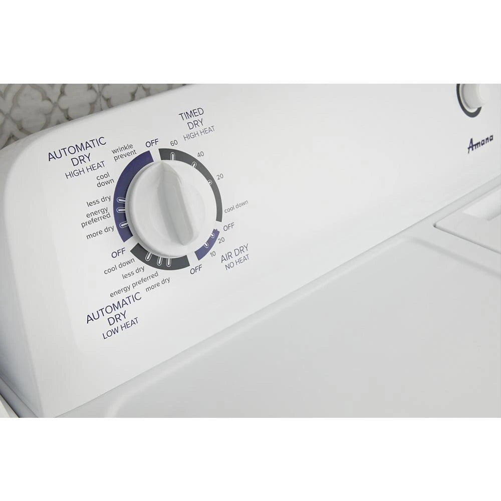 AMANA  6.5 cu. ft. Electric Dryer with Wrinkle Prevent Option - White (NED4655EW)