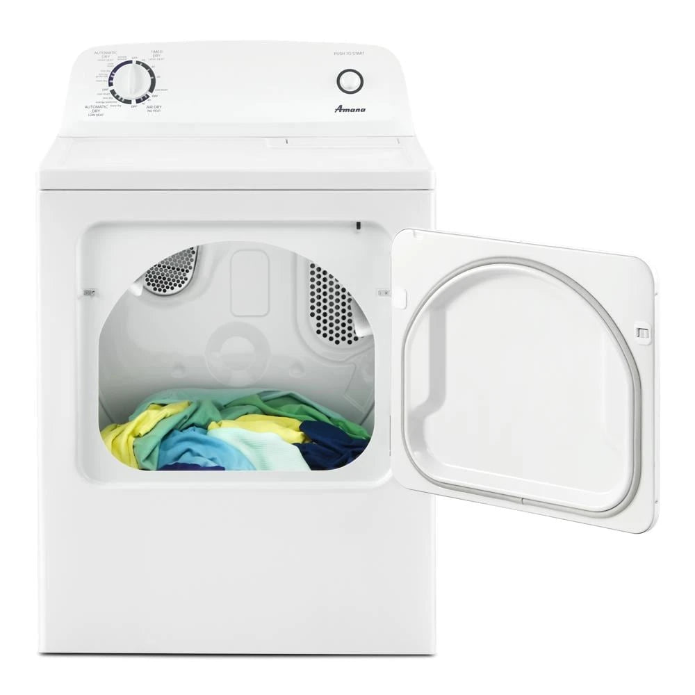 AMANA  6.5 cu. ft. Electric Dryer with Wrinkle Prevent Option - White (NED4655EW)