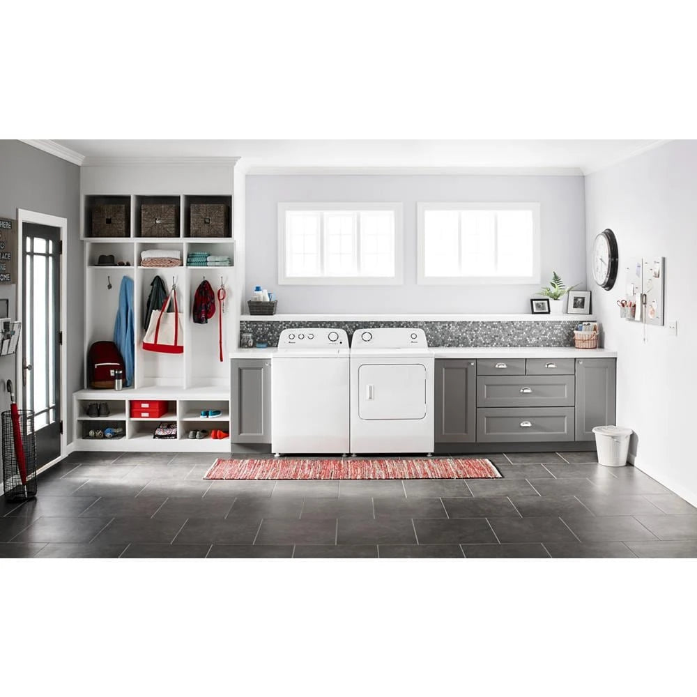AMANA  6.5 cu. ft. Electric Dryer with Wrinkle Prevent Option - White (NED4655EW)