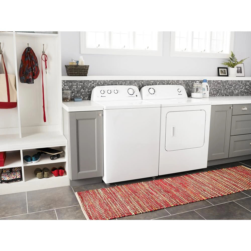 AMANA  6.5 cu. ft. Electric Dryer with Wrinkle Prevent Option - White (NED4655EW)