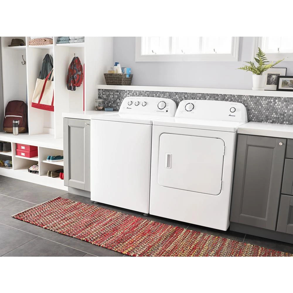 AMANA  6.5 cu. ft. Electric Dryer with Wrinkle Prevent Option - White (NED4655EW)