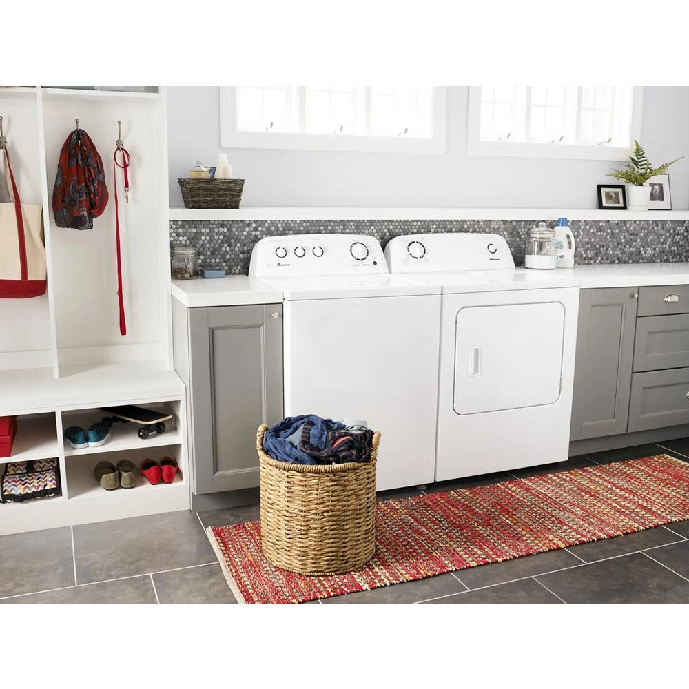 AMANA  6.5 cu. ft. Electric Dryer with Wrinkle Prevent Option - White (NED4655EW)