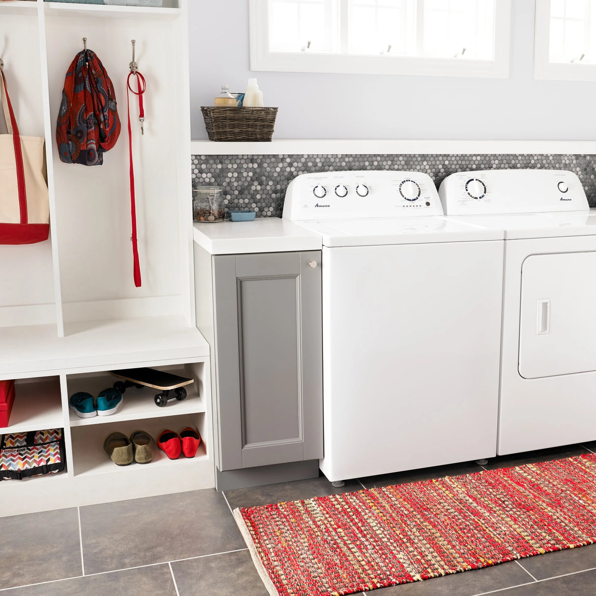 AMANA  6.5 cu. ft. Gas Dryer with Wrinkle Prevent Option - White (NGD4655EW)