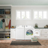 AMANA  6.5 cu. ft. Gas Dryer with Wrinkle Prevent Option - White (NGD4655EW)