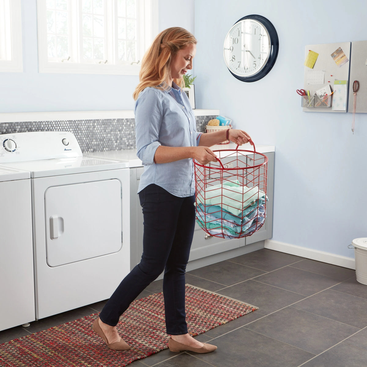 AMANA  6.5 cu. ft. Gas Dryer with Wrinkle Prevent Option - White (NGD4655EW)