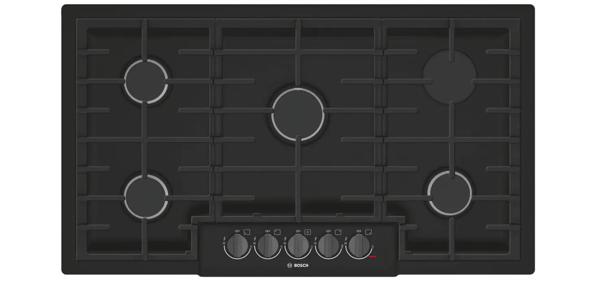 BOSCH 800 Series Gas Cooktop 36" Black -  (NGM8646UC)