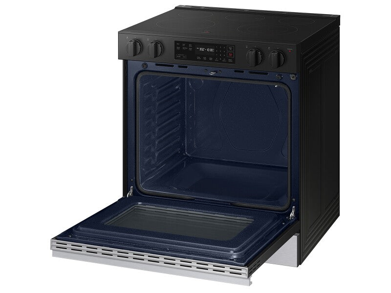 SAMSUNG  Fingerprint Resistant | Wi-Fi | 6.3 cu.ft. - Stainless Steel (NSE6DG8100SRAA)