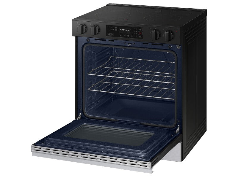 SAMSUNG  Fingerprint Resistant | Wi-Fi | 6.3 cu.ft. - Stainless Steel (NSE6DG8100SRAA)