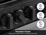 Samsung  Bespoke Slide-in Gas Range - Stainless Steel (NSG6DG8100SRAA)