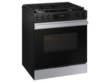 Samsung  Bespoke 6.0 cu. ft. Smart Slide-In Gas Range with Precision Knobs in Stainless Steel - Other (NSG6DG8100SRAA)