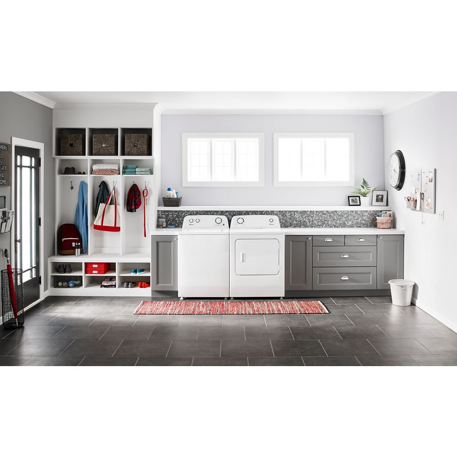 Amana 3.5 cu. ft. Top-Load Washer with Dual Action Agitator - White (NTW4516FW)