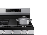 Samsung  6.0 cu. ft. Smart Freestanding Gas Range with Integrated Griddle in Stainless Steel - Other (NX60A6111SSAA)