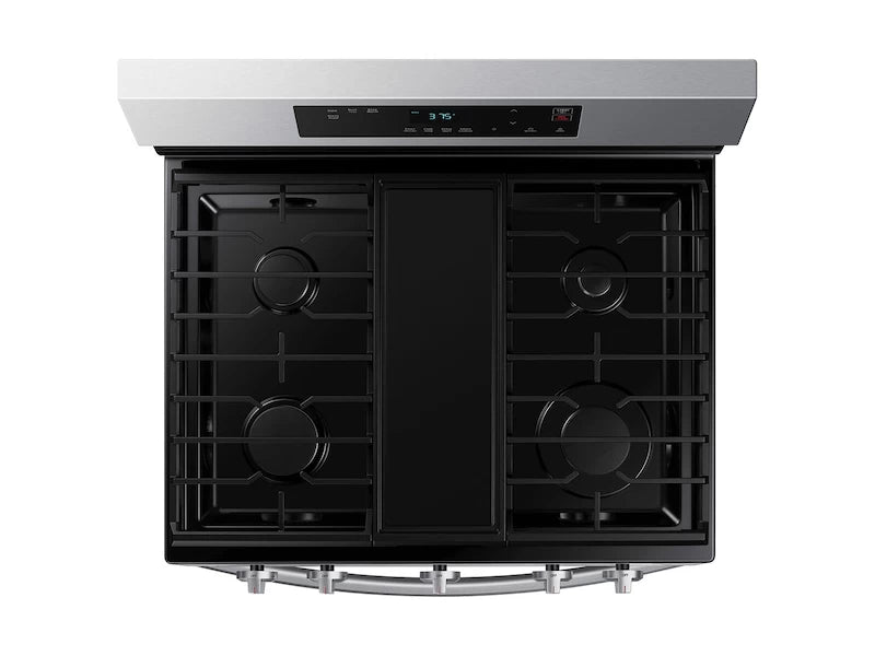Samsung  6.0 cu. ft. Smart Freestanding Gas Range with Integrated Griddle in Stainless Steel - Other (NX60A6111SSAA)