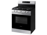 Samsung  6.0 cu. ft. Smart Freestanding Gas Range with Integrated Griddle in Stainless Steel - Other (NX60A6111SSAA)