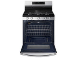 Samsung  6.0 cu. ft. Smart Freestanding Gas Range with Integrated Griddle in Stainless Steel - Other (NX60A6111SSAA)