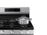 Samsung  6.0 cu. ft. Smart Freestanding Gas Range with No-Preheat Air Fry & Convection in Stainless Steel - Other (NX60A6511SSAA)