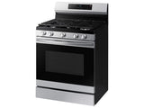 Samsung  6.0 cu. ft. Smart Freestanding Gas Range with No-Preheat Air Fry & Convection in Stainless Steel - Other (NX60A6511SSAA)