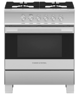 Fisher Paykel  Gas Range, 30" - Stainless Steel (OR30SDG4X1)
