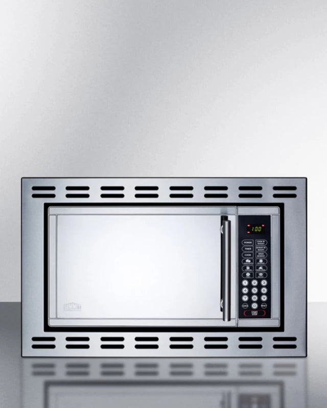 SUMMIT  24" Wide Built-In Microwave - Stainless Steel (OTR24)