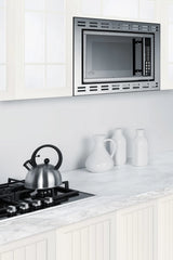 SUMMIT  24" Wide Built-In Microwave - Stainless Steel (OTR24)