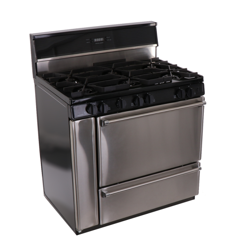 Premier  36 Inch Gas Range - Stainless Steel (P36S148BP)