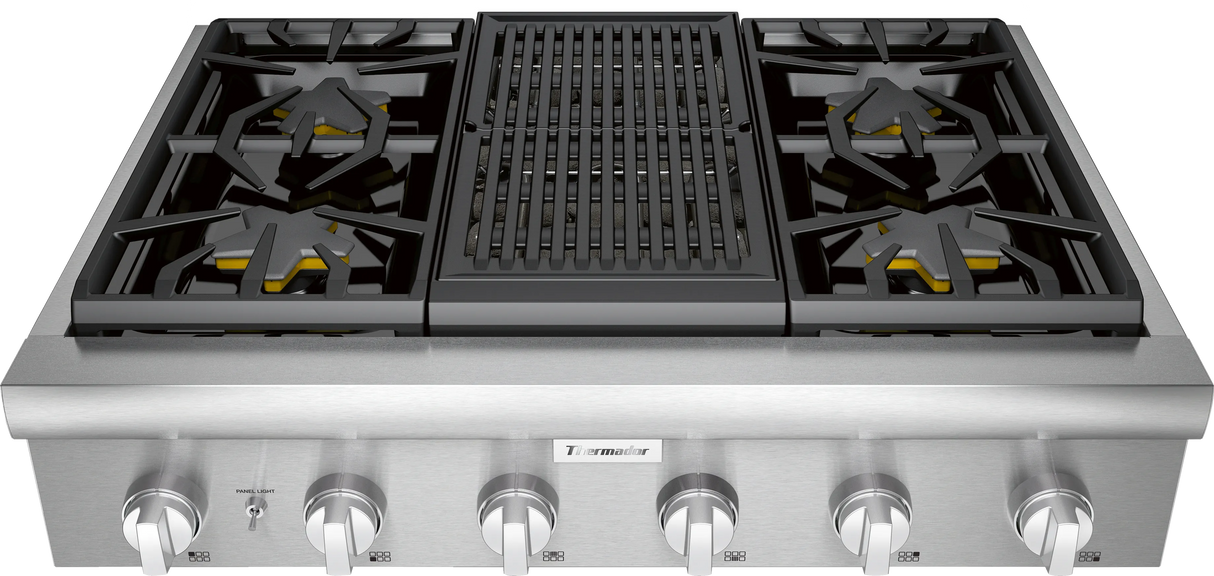 THERMADOR  Gas Rangetop 36" - Stainless Steel (PCG364WL)