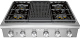 THERMADOR  Gas Rangetop 36" - Stainless Steel (PCG364WL)