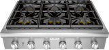 THERMADOR  THERMADOR RANGETOP GAS 36" W/ 6 BRNR - Stainless Steel (PCG366W)