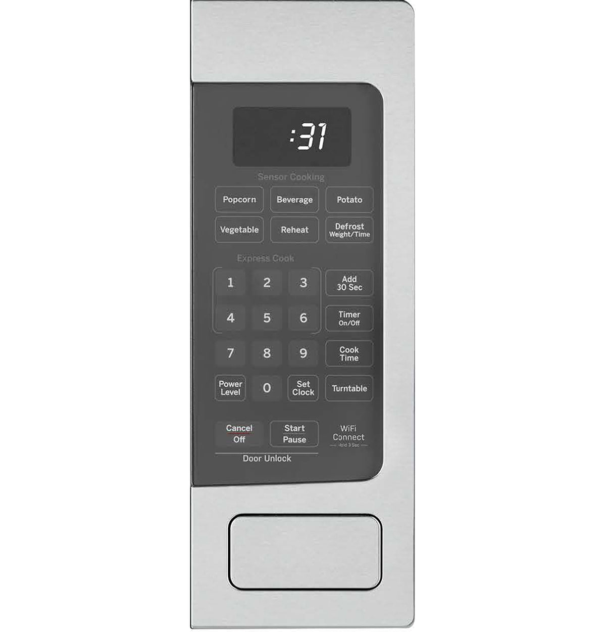 GE Profile  1.1 Cu. Ft. Countertop Microwave Oven - Stainless Steel (PCHK11S1WSS)