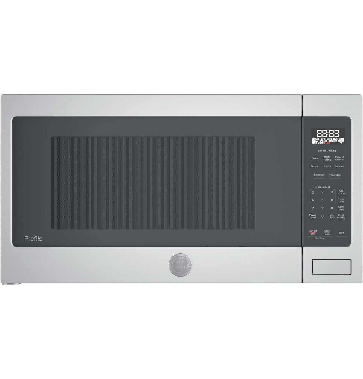 GE Profile  2.2 Cu. Ft. Countertop Sensor Microwave Oven - Stainless Steel (PCST22U1WSS)