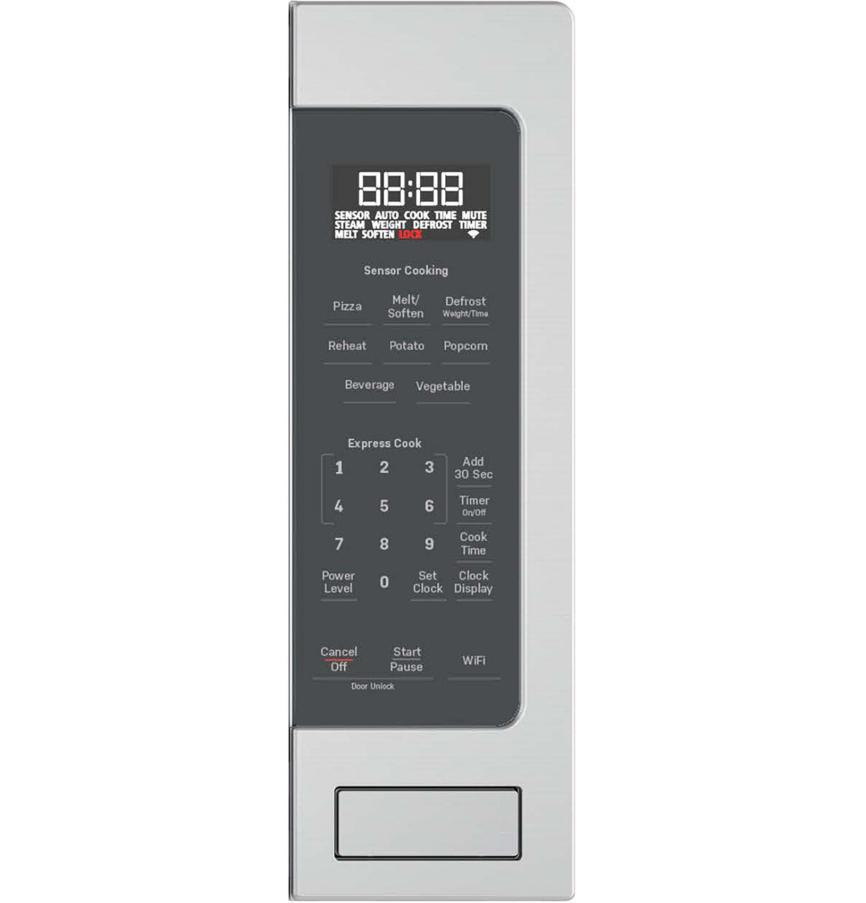 GE Profile  2.2 Cu. Ft. Countertop Sensor Microwave Oven - Stainless Steel (PCST22U1WSS)