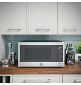 GE Profile  2.2 Cu. Ft. Countertop Sensor Microwave Oven - Stainless Steel (PCST22U1WSS)