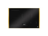 BERTAZZONI  30'' Induction Cooktop with TFT Display Interface and Metal Frame - Black Glass / Gold (PE304TG)