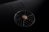 BERTAZZONI  36" Induction downdraft cooktop black glass - Nero (PE364IDDNET)