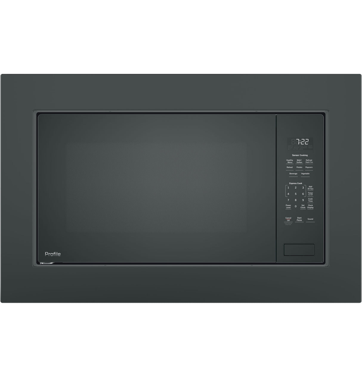 GE Profile 2.2 Cu. Ft. Built-In Sensor Microwave Oven - Black (PEB7227DLBB)