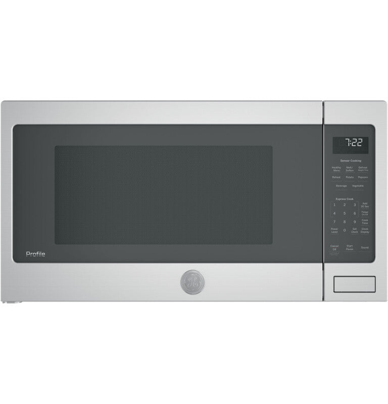 GE Profile  2.2 Cu. Ft. Countertop Sensor Microwave Oven - Stainless Steel (PES7227SLSS)