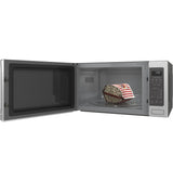GE Profile  2.2 Cu. Ft. Countertop Sensor Microwave Oven - Stainless Steel (PES7227SLSS)
