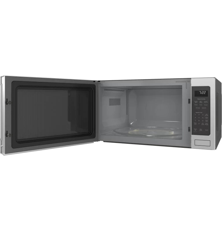 GE Profile 2.2 Cu. Ft. Countertop Sensor Microwave Oven -  (PES7227SLSS)