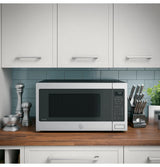 GE Profile 2.2 Cu. Ft. Countertop Sensor Microwave Oven -  (PES7227SLSS)