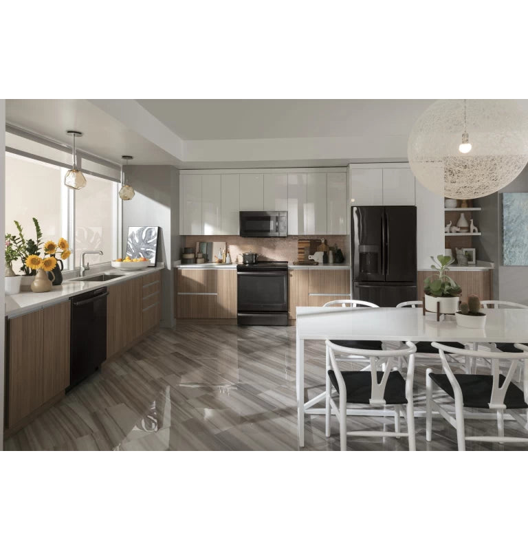 GE Profile Series 27.7 Cu. Ft. French-Door Refrigerator with Hands-Free AutoFill -  (PFE28KBLTS)
