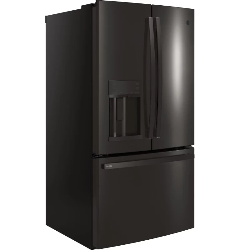 GE Profile Series 27.7 Cu. Ft. French-Door Refrigerator with Hands-Free AutoFill -  (PFE28KBLTS)