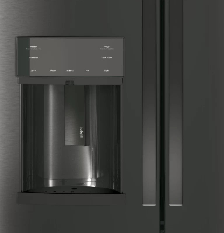 GE Profile Series 27.7 Cu. Ft. French-Door Refrigerator with Hands-Free AutoFill -  (PFE28KBLTS)