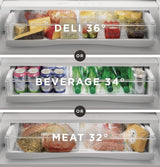 GE Profile  27.7 Cu. Ft. Fingerprint Resistant French-Door Refrigerator with Hands-Free AutoFill - Fingerprint Resistant Stainless Steel (PFE28KYNFS)