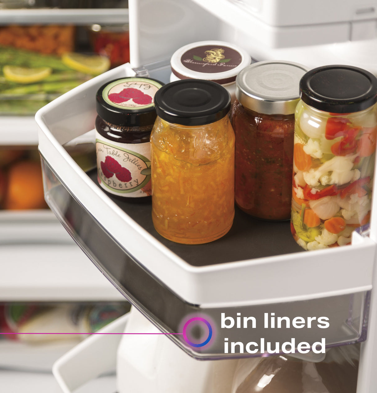 GE Profile 27.7 Cu. Ft. Fingerprint Resistant French-Door Refrigerator with Hands-Free AutoFill - Stainless Steel (PFE28KYNFS)