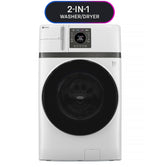 GE Profile  4.6 cu. ft. Capacity UltraFast Combo with Ventless Inverter Heat Pump Technology Washer/Dryer - White (PFQ83HSSWWW)