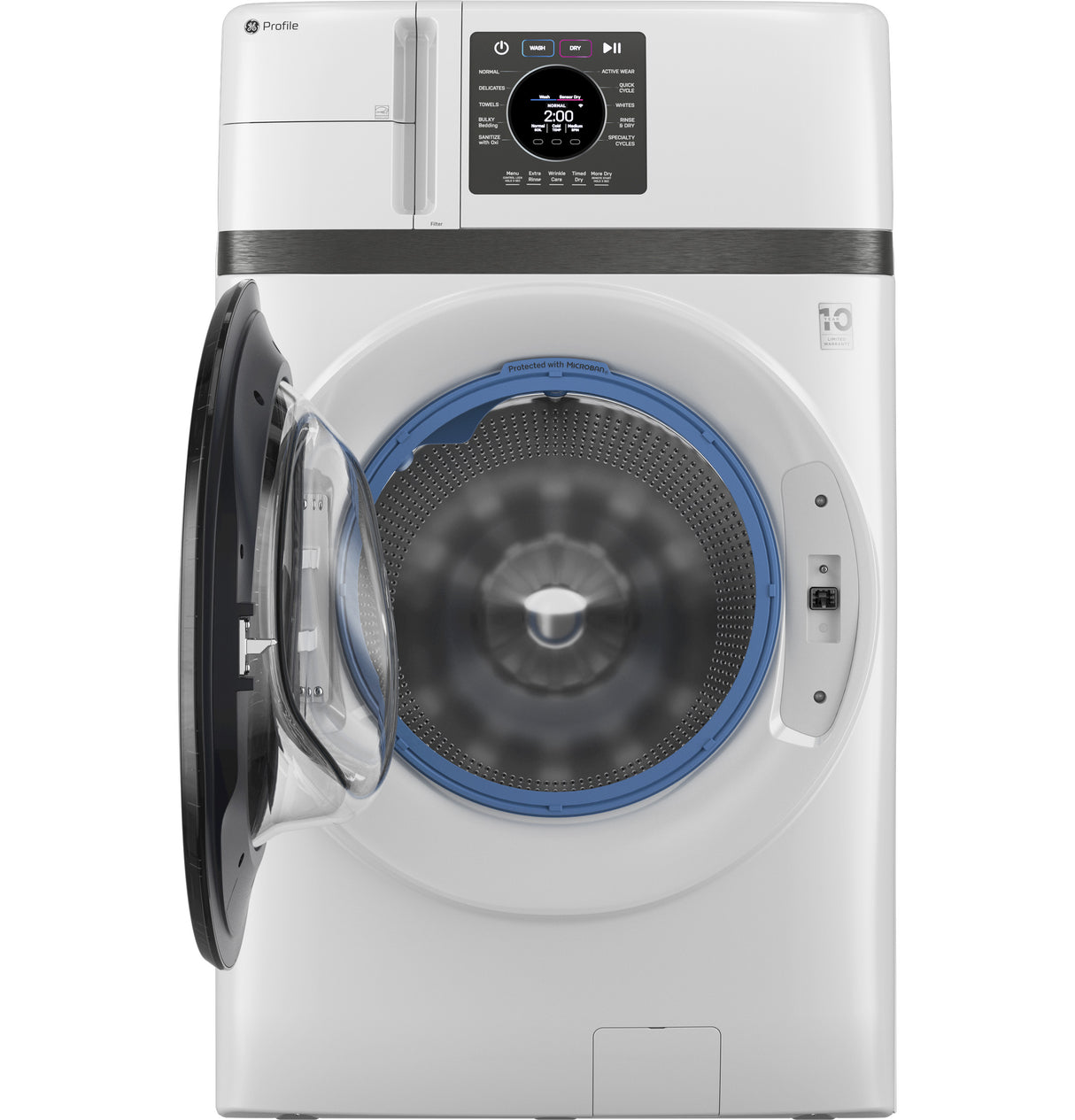 GE Profile  4.6 cu. ft. Capacity UltraFast Combo with Ventless Inverter Heat Pump Technology Washer/Dryer - White (PFQ83HSSWWW)