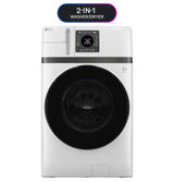 GE Profile  4.6 cu. ft. Capacity UltraFast Combo with Ventless Inverter Heat Pump Technology Washer/Dryer - White (PFQ83HSSWWW)